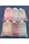 Tulle Pouch Gift Fringed 30*50 Towel 6 Pieces 6 Colors - 2