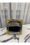1 Luxury Silver Square Plated Tea, Coffee, and Serving Tray with Floral Design on 4 Corners, 21x21 cm - 2