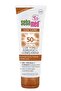 كريم الحماية من الشمس SPF 50 75 مل - هدية رغوة تبييض الأسنان متعددة الاستخدامات