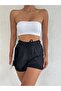 Black Women's Sea Shorts with Inner Tights
