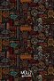 Hitit Figure 4 Patterned Digital Printed Fabric Suede-Like Texture Width 155cm Kms-20 - 2