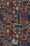 Anatolia 6 Patterned Digital Printed Fabric Suede-Like Texture 100X155Cm Kms-19 - 2