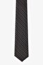 Men's Anthracite Patterned Tie - 2