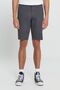 Men's Anthracite Slim Fit Slim Fit Dobby 100% Cotton Casual Chino Shorts - 2