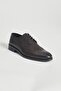 Men's Brown Laced Comfortable Sole Classic Leather Shoes - 2