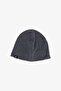 Men's Anthracite-Melange Fleece Beanie Neck Collar Gloves Set - 2