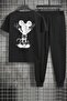 Unisex Usual Suspect Printed 2-Piece Tracksuit Set