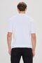 Men's Ecru Standard Fit Regular Cut Polo Collar Jacquard Knitwear T-Shirt - 4