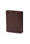 West Polo Genuine Leather Men's Wallet Card Holder with Coin Compartment - 2