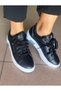 Black Sneaker - Women's Sports Shoes, Tina Color - 2