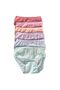 Tutku Dondeza Girls' Ribbed and Patterned Panties, Pack of 12 - 3