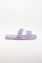 Women's Lilac Daily Comfortable Stylish Pool Beach House Slippers - 4