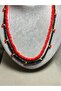 Red and Black Cherry 2-Piece Bead Necklace - 2