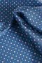 Men's Navy Blue-Grey Patterned Handkerchief - 2