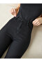 Bucha Jeans Super Black Color Throwback High Waist Label Bucha - 2