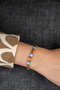 Miyuki Unisex Blue Orange Bracelet - 2