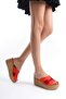 Shoes Wedge Heel Women's Slippers