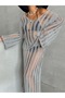 Women's Loose Blouse Skirt Beach Dress - 3