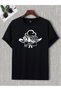 Cook Food Restaurant Employee Waiter Knife Fork Spoon Flavor Chef Designed Black White T-Shirt T-Shirt