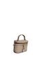 Stylish Box Bag Model Linen Ecru - 5