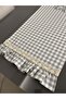 Gingham Frilly Runner 40x140 cm (special size made) - 2