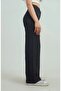 Palazzo Black Colorfast High Waist Flexible Wide Leg Jeans Blue Turtle - 3