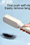 Easy-Clean Hair Brush Quick-Clean Hair Brush Comb - 2