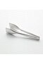 5-Piece Steel Tongs Set (Cake Tongs + Pasta Tongs + Serving Tongs + Salad Tongs + Grilling Tongs 28cm) - 4