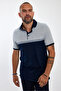Polo Collar Short Sleeve t-shirt with Pocketed