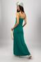Women's Sandy Fabric Rope Strap Solid Color Fitted/Fitted Close-Fitting Stretchy Comfortable Hugging Long Dress - 6