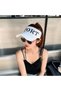 Unisex UV Protective Visor Mesh Flexible Tennis Cap Stretchy Visor Sports Printed