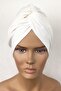 Bonnet Ready Turban Single Knot Bonnet Women's Hijab Bonnet Ecru Cream White Outer Bonnet Hijab Snap-on Bonnet