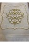 Sarayli Home Velvet Gold Embroidered 3-Piece Bundle Engagement Bride Groom Burcu Gold - 2