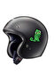 Green Geko Lizard Car, Motorcycle, Helmet, Laptop, Glass Sticker 14X12 cm - 3