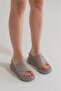 7673 Gray Women's Slippers - 3