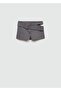 Asymmetrical Belted Shorts - 3