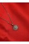 Stone Sun Detailed Bijouterie Necklace - 2