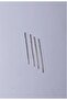 Blunt Head Hand Waxed Thread Sewing Needle, Saddlery Needle, Leather Sewing Needle 1mmx4.8cm Size 3 4 Pieces - 6
