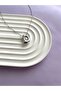 Women's Asymmetrical Letter Necklace, Letter D Necklace - 3