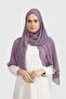 شال كريب شيفون أرجواني 210x 75 Flr241433