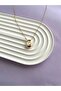 Women's Asymmetrical Letter Necklace, Letter C Necklace - 3