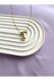 Women's Asymmetrical Letter Necklace, Letter t Necklace - 2