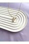 Women's Asymmetric Letter Necklace, Letter Y Necklace - 2