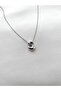Women's Asymmetrical Letter Necklace, Letter S Necklace - 4