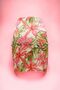 New Season Satin Women's Beach Dress - Cream Starry Pattern, Short Pareo - 3