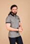 Men's Mercerized Fleto Pocket Collar Detailed Kagi T-shirt - 4