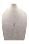 Gold Colored Letter K Necklace