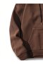 Plus Size Hooded Relaxed Fit Sweatshirt - 3
