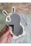 iPhone X - XS Compatible Rabbit Ears Mirror Silicone Dumper Case - 3