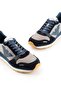Men's Logo Regular Fit Lace-up Casual Beige2 Sneaker X4X537 XN730-T085 - 4